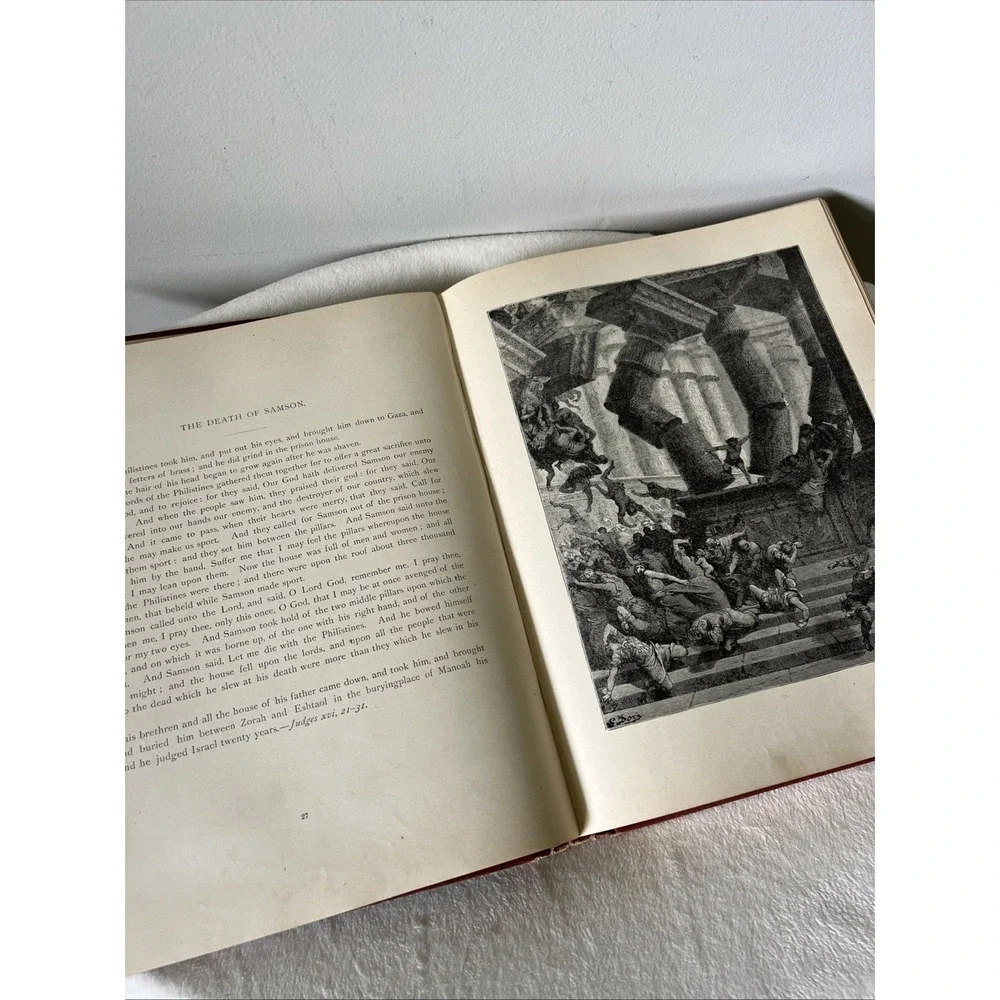 The Dore' Bible Gallery; Illustrated by Gustave Dore' 1889